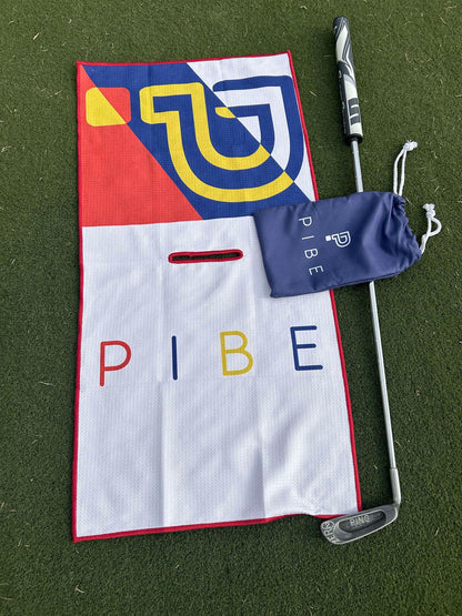 PIBE Microfiber Waffle Golf Towel