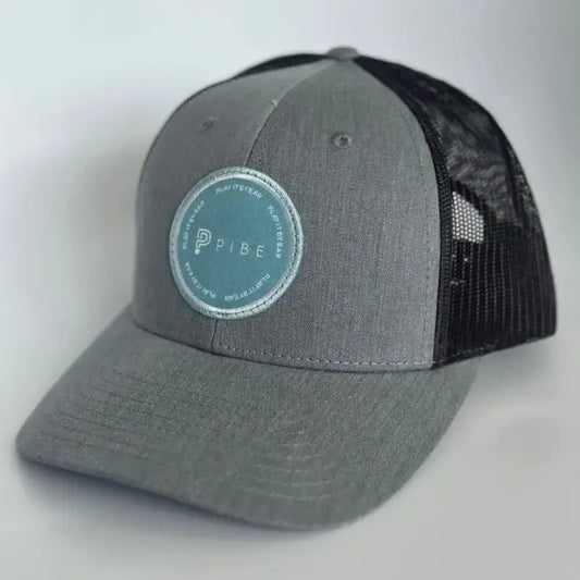 Richardson Hat. Grey Trucker. Ready for the beach.